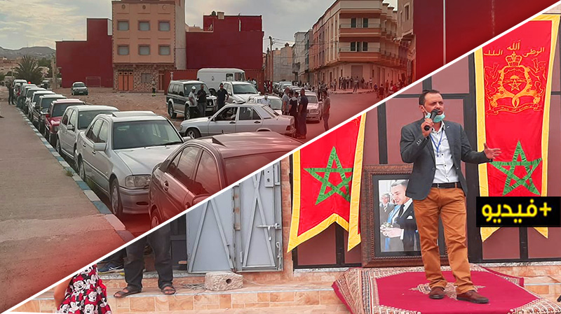 شاهدوا.. افتتاح أول سوق لبيع السيارات في الهواء الطلق بأزغنغان