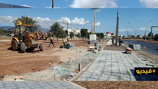 الناظور.. تهيئة مدخل المدينة والمحطة الطرقية الجديدة