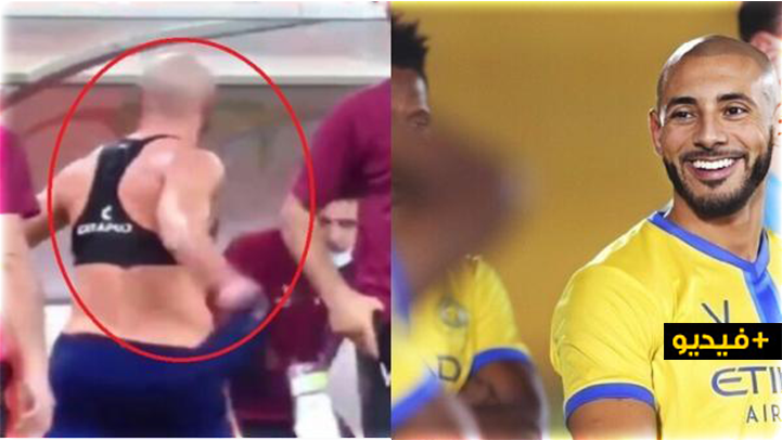 شاهدوا.. أمرابط يقوم بتصرف "أغضب" جماهير الاتحاد.. وهذا رده على المنتقدين