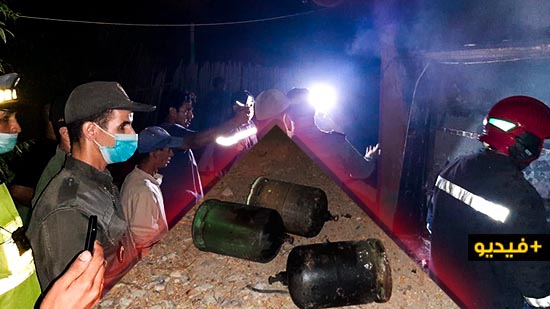 انفجار قنينة غاز في منزل قرب حدود مليلية يستنفر سلطات بني انصار