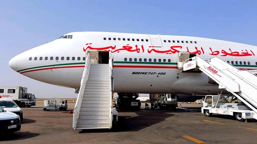 طائرة تابعة للخطوط الملكية المغربية على متنها 139 راكبا كادت أن تتسبب في كارثة