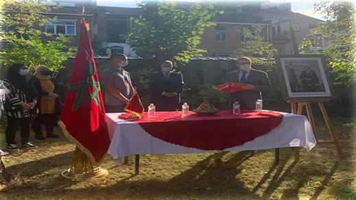 سفارة المغرب ببلجيكا تقيم حفل استقبال باهرا "للطفل المعجزة" صلاح الدين داسي
