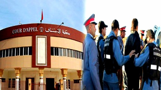 دركيون ومنعش عقاري يتابعون أمام استئنافية الناظور بتهمة المشاركة في التهريب الدولي للمخدرات