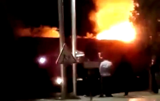 اندلاع حريق مهول بثانوية طه احسين بأزغنغان يتسنفر السلطات المحلية وعناصر الوقاية المدنية