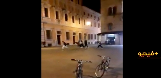 شاهدوا.. إيطالي يطلق النار بوسط المدينة على خمسة شبان مغاربة وأحدهم حالته حرجة