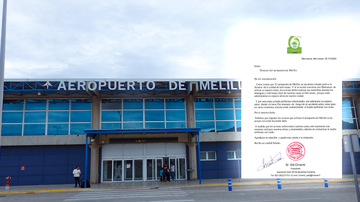 جمعية حقوقية تستعد لرفع دعوى قضائية ضد مطار مليلية بسبب "الخطر" الذي يشكله على سكان بني أنصار