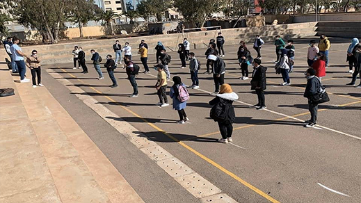 أبناء الناظور يشاركون في الإضراب الوطني لطلبة المدارس الوطنية للعلوم التطبيقية