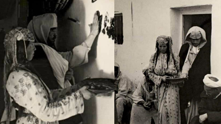  شاهدوا.. صور نادرة لحفل زفاف بإحدى مداشر الريف سنة 1948