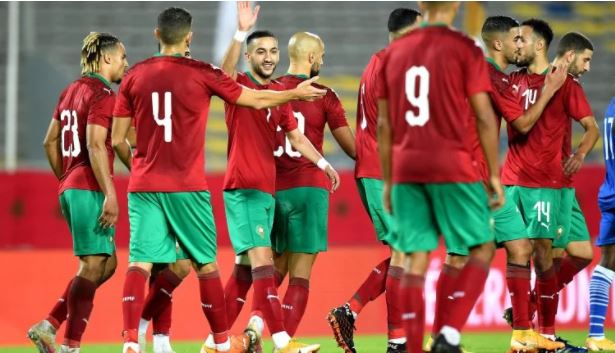 ملخص المباراة.. المنتخب المغربي يتفوق على إفريقيا الوسطى بفضل هدف وتمريرة زياش