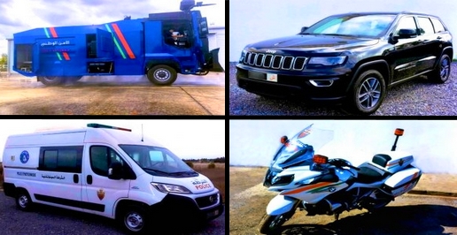 مديرية الأمن تزود مصالحها الإقليمية بـ660 مركبة جديدة وبتقنيات متطورة مديرية الأمن تزود مصالحها الإقليمية بـ660 مركبة جديدة وبتقنيات متطورة