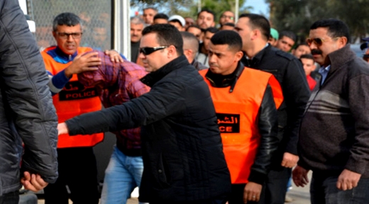 الشرطة القضائية تداهم سلوان وتعتقل مبحوثا عليه على المستوى الوطني في قضايا جنائية خطيرة