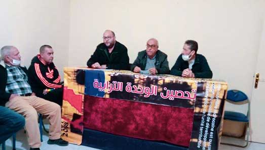 تجار باب الرحمة المتضررون من عملية الانتقال إلى سوق عاريض يعقدون جمعهم العام