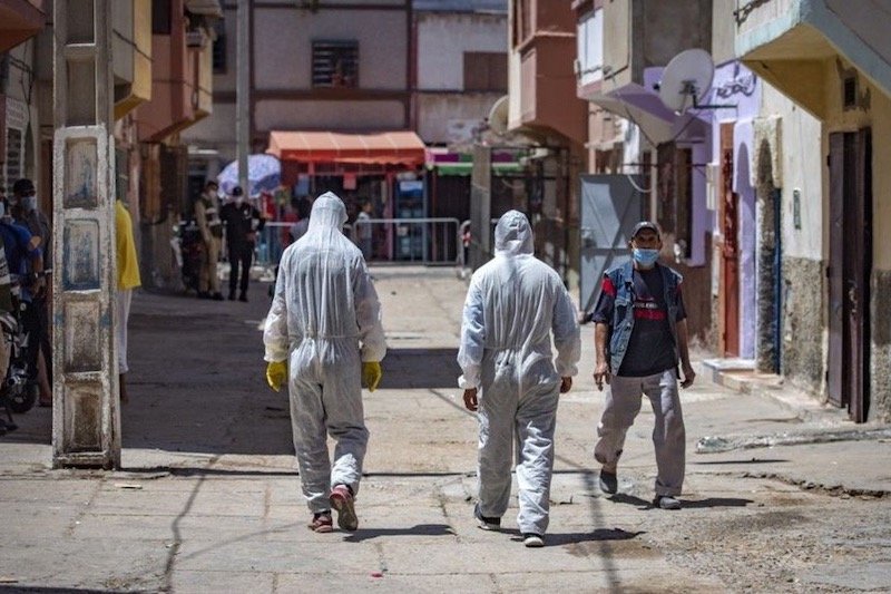 2650 إصابة جديدة بفيروس كورونا خلال 24 ساعة‎ في المغرب