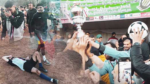 بشعار "جميعا من أجل احياء مجتمعنا أفضل".. اختتام "دوري الأحياء" لكرة القدم في بني شيكر