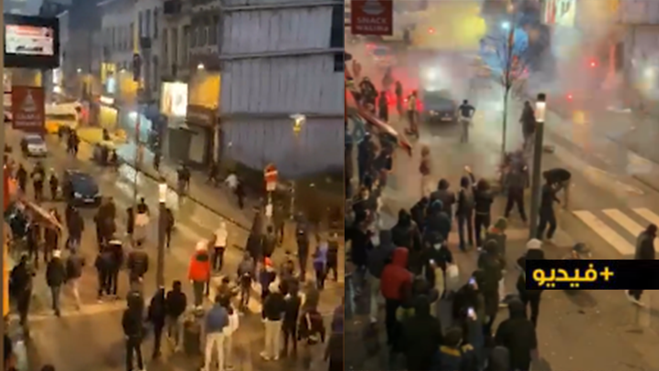 شاهدوا.. "وفاة غامضة" لتاجر مخدّرات داخل مركز للشرطة يثير فوضى عارمة في بروكسيل شاهدوا.. "وفاة غامضة" لتاجر مخدّرات داخل مركز للشرطة يثير فوضى عارمة في بروكسيل