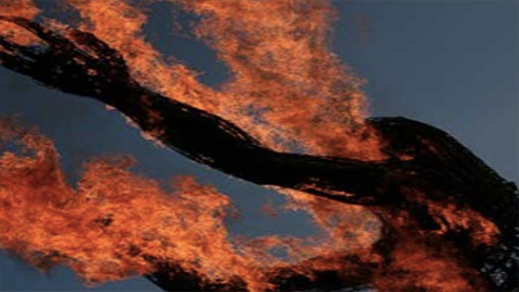 زوج يقوم بحرق زوجته قبل أن يقدم على الإنتحار بدافع الغيرة