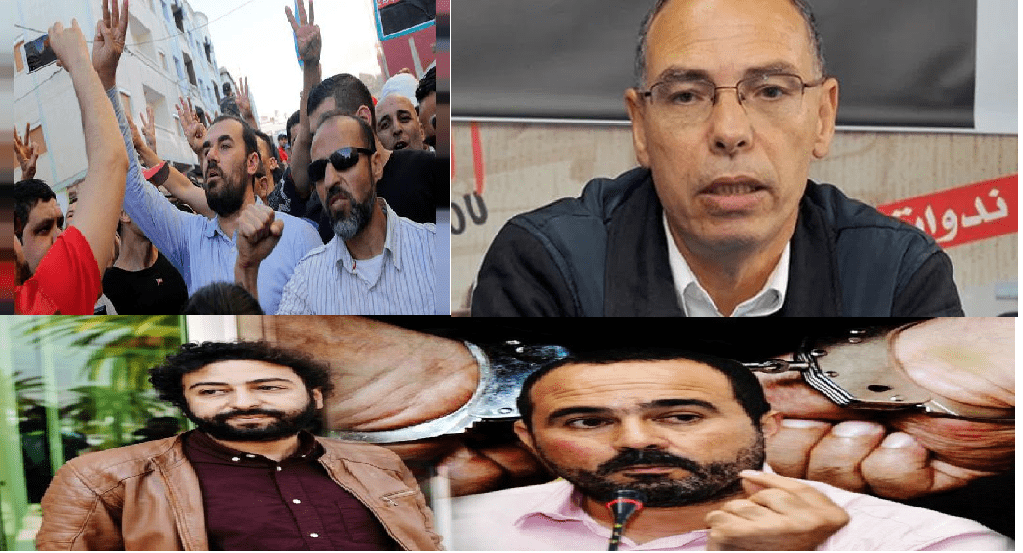 الزفزافي ورفاقه والريسوني والراضي ومنجب يقررون خوض إضراب عن الطعام
