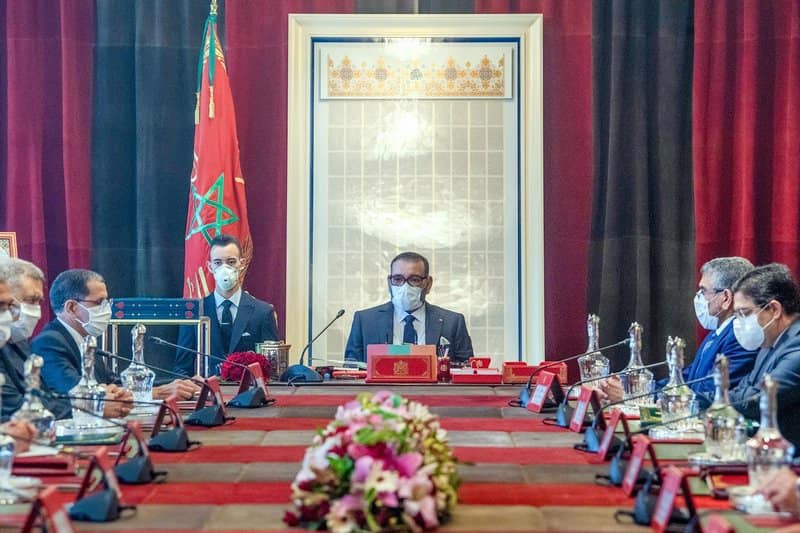هذه خلاصات أول مجلس وزاري يترأسه الملك محمد السادس سنة 2021