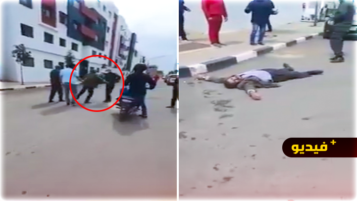 شاهدوا.. مواطن يطعن قائد بسكين وسط ذهول الجميع شاهدوا.. مواطن يطعن قائد بسكين وسط ذهول الجميع