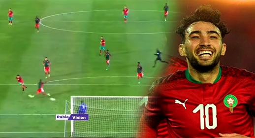 شاهدوا.. الناظوري منير الحدادي يقود المنتخب الوطني إلى الفوز على نظيريه البورندي