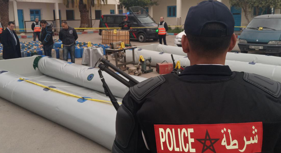 12 سنة سجنا لمتورطين في تهجير البشر بالناظور 