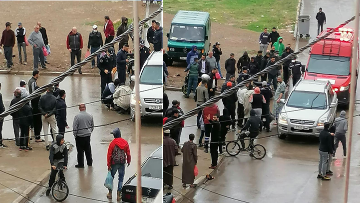 بسبب غياب علامات التشوير.. سيارة تصدم سائق دراجة نارية في حادثة سير بمدينة بني انصار 