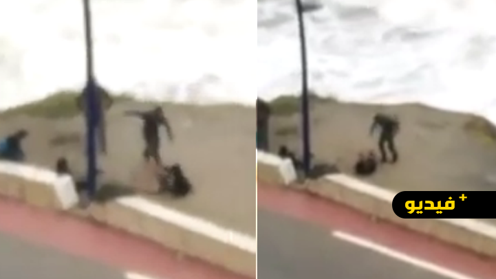 شاهدوا.. اعتداء "مخازني" بطريقة بشعة على شاب بشاطئ الفنيدق يثير غضبا عارما شاهدوا.. اعتداء "مخازني" بطريقة بشعة على شاب بشاطئ الفنيدق يثير غضبا عارما