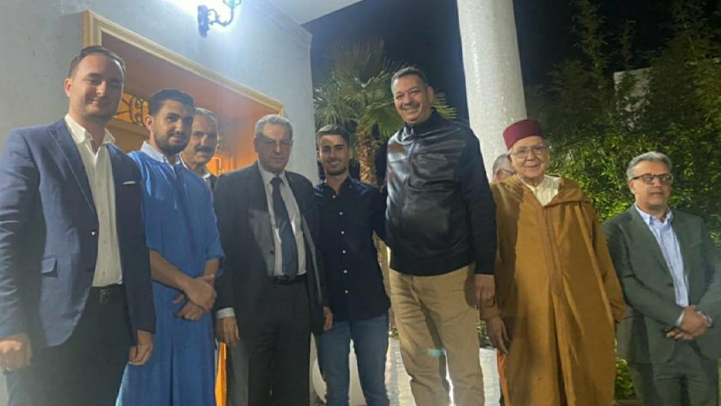 كواليس مأدبة عشاء العنصر في فيلا الرحموني بسلوان