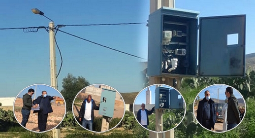 جماعة أولاد بوبكر وجمعية إدماج شباب إعاربياتاً تتدخلان لإصلاح أعطاب الإنارة العمومية بدوار أولاد حدو 