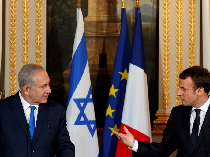 فرنسا تدين إطلاق صواريخ حماس وتغمض العين عن جرائم إسرائيل