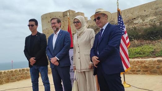 ممثل السفارة الأمريكية بالرباط يقوم بزيارة رسمية لمدينة الحسيمة