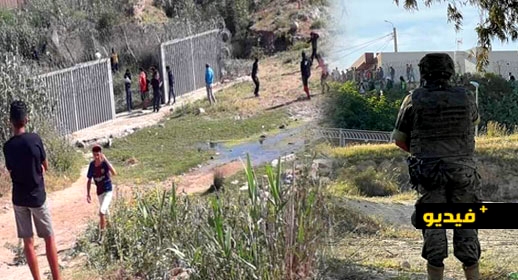 شاهدوا.. الحرس المدني الإسباني يستعمل الرصاص الحي في مواجهة مقتحمي معبر ميليلة