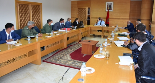 إخراج مشروع التطهير السائل لجماعة تفرسيت إلى حيز الوجود محور اجتماع بعمالة الدريوش إخراج مشروع التطهير السائل لجماعة تفرسيت إلى حيز الوجود محور اجتماع بعمالة الدريوش