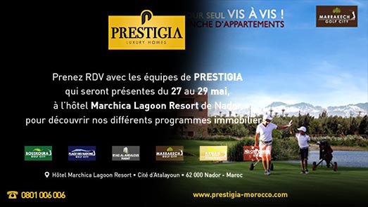 بريستيجيا للمنازل والشقق الفخمة تنظم معرضا بالناظور 