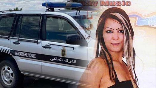 كانت في حالة سكر طافح.. درك أزغنغان يوقف الفنانة نادية البركانية بعد محاولة فرارها