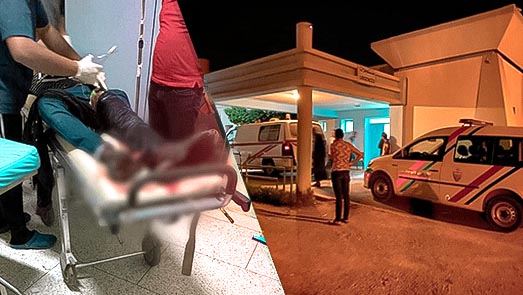 خطير.. اعتداء بالسلاح الأبيض على مواطن وسط الشارع العام بالعروي خطير.. اعتداء بالسلاح الأبيض على مواطن وسط الشارع العام بالعروي