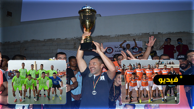  اسدال الستار عن دوري "الكرامة" لكرة القدم المصغرة في نسخته الرابعة بجماعة بني شيكر  