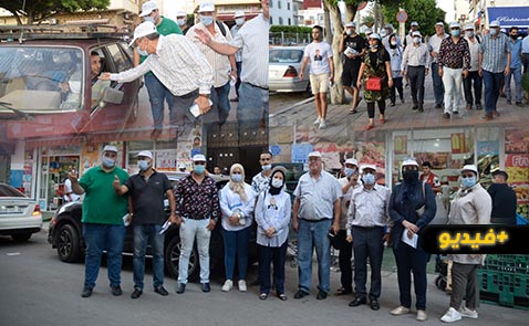 قوضاض والتزيني واحمادوش والفايدة وخينيتي يقودون حملة قوية بجل شوارع مدينة الناظور