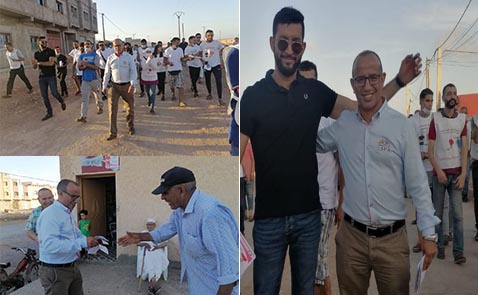 ميلود عزوز يقود حملة انتخابية حاشدة بسلوان لدعم مرشحي حزب الاتحاد الاشتراكي 