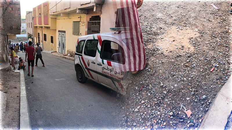 شاحنة تدهس طفلا وسط الناظور وترديه قتيلا شاحنة تدهس طفلا وسط الناظور وترديه قتيلا