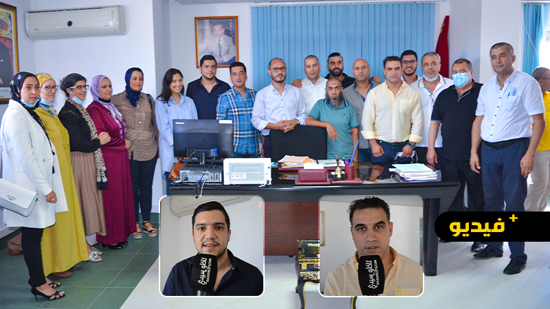 شاهدوا.. التزيتي ومنتصر في أول تصريح لهما بعد تشكيل مكتب المجلس الجماعي للناظور 