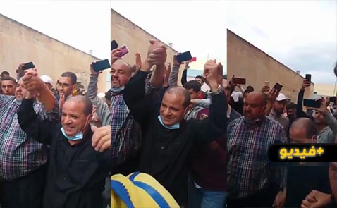 رقصة العيساوة تشعل فرحة أوراغ بعد انتخابه رئيسا لجماعة بني شيكر