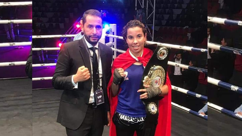 البطلة الناظورية كوثر بعراب تلتحق بمعسكر المنتخب الوطني للكيك والطاي بوكسينغ تأهبا للمشاركة في البطولة الإفريقية