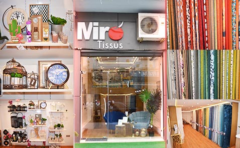 افتتاح الفرع الرابع للعلامة التجارية "MIRO TISSUS" لبيع الأثواب والديكور المنزلي بالناظور