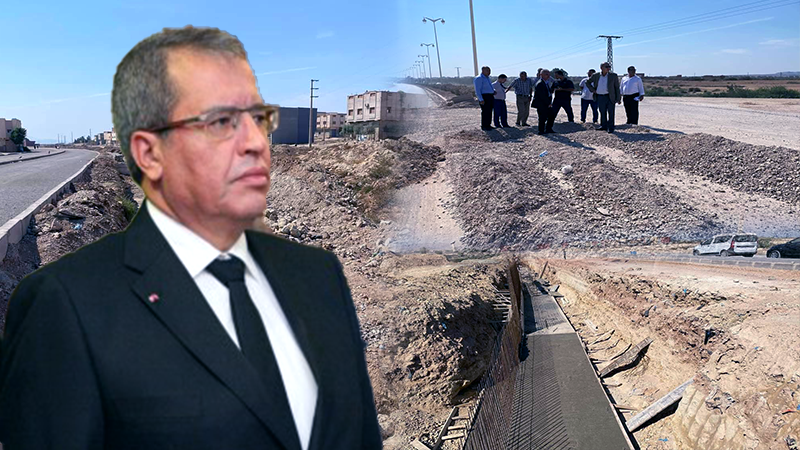 عامل إقليم الناظور يبعث لجنة تقنية للوقوف على أسباب تعثر أشغال الطريق المدارية بالعروي