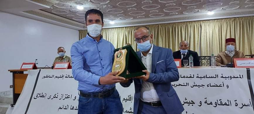 ميلود عزوز يمثل المجلس الاقليمي في حفل احياء ذكرى عمليات جيش التحرير