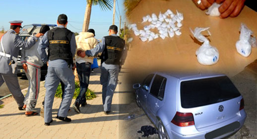 ضربة أمنية جديدة.. الدرك الملكي ببن الطيب يعتقل 3 أشخاص على متن سيارة محملة بكمية مهمة من الكوكايين