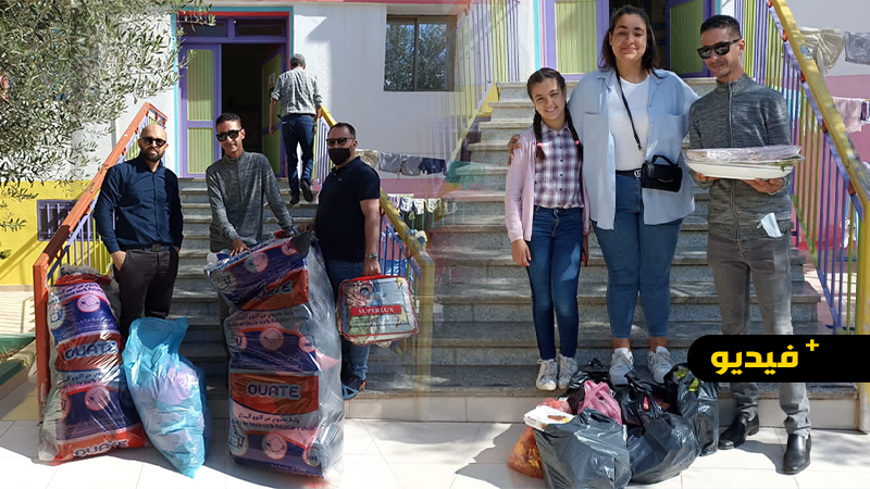 شاهدوا.. رشيد زناي ومحمد الطلحاوي يشاركان فرحة ذكرى المولد النبوي الشريف مع الأطفال المتخلى عنهم