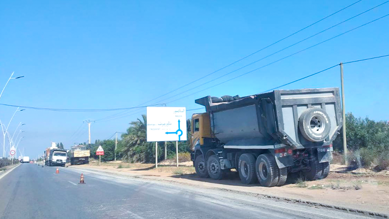 عامل الناظور يشرف على مشروع تثنية الطريق الرابطة بين سلوان والناظور 