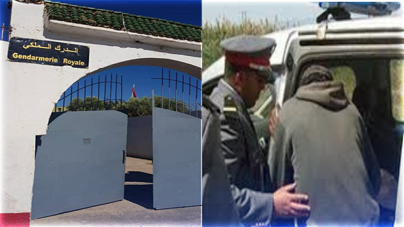 عناصر الدرك الملكي ببني شيكر تعتقل شخصين على متن سيارة محملة بكمية من الكوكايين 